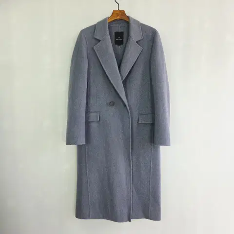 [NICE CLAUP] 나이스클랍 핸드메이드 울 롱코트 여성 55