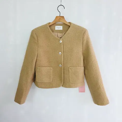 더오픈프로덕트 택상품 크롭 트위드 자켓 여성