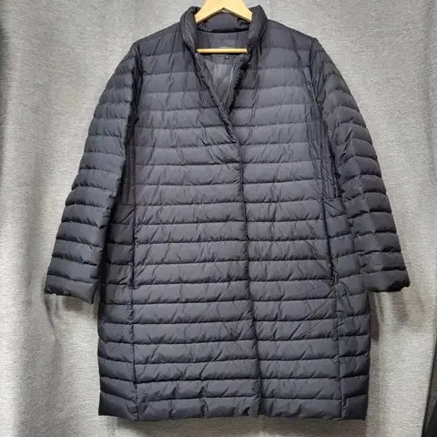 COMPAGNA 꼼빠니아 여성 구스경량 롱패딩 블랙