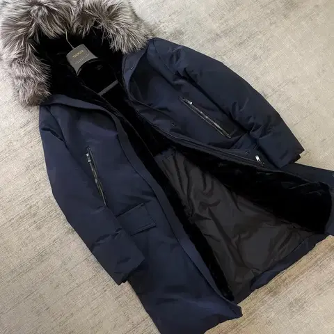 질스튜어트뉴욕 명작 149 폭스퍼 패딩 italy DINAMO원단 특별판