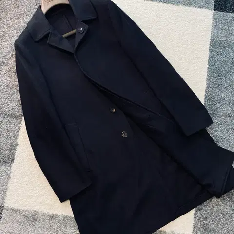 라르디니 italy made 다크네이비 발마칸 카코트
