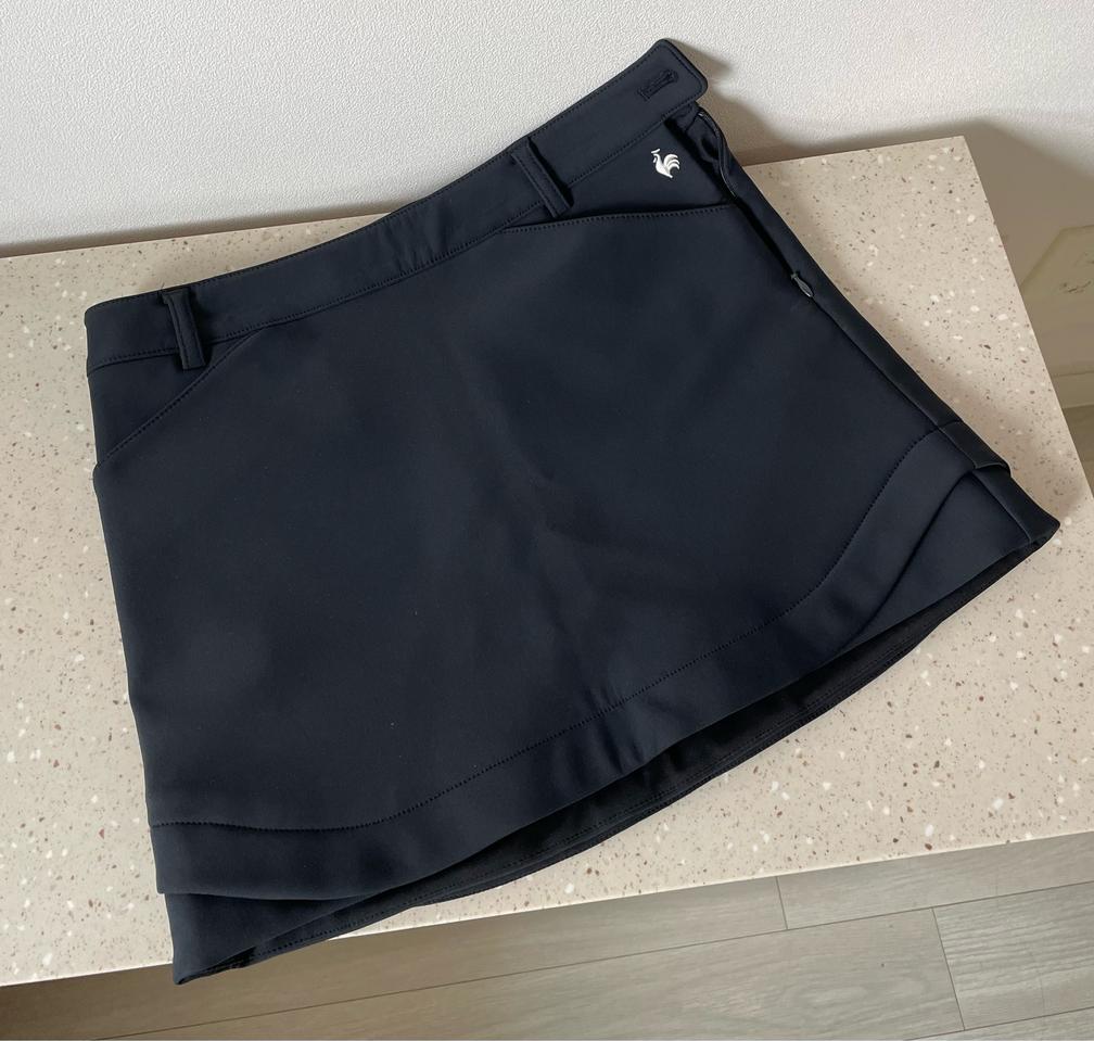 르코끄 블랙 골프 치마바지 -겨울용 기모