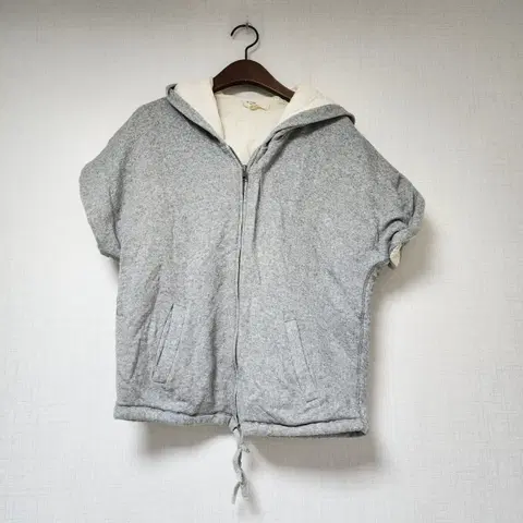 이자벨마랑 반팔 후드 집업 그레이 여성 S