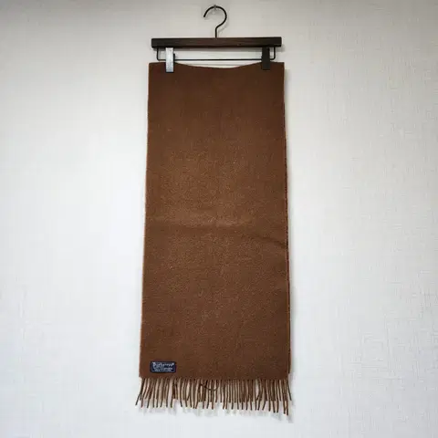 버버리 캐시미어 100% 머플러 브라운
