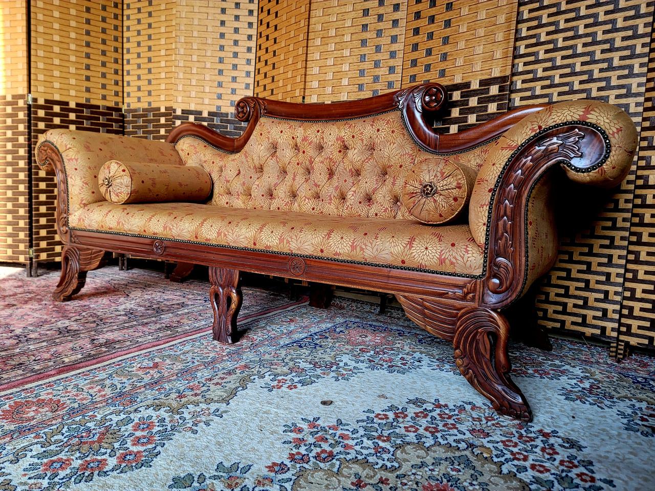 *수입 *엔틱소파*3인용