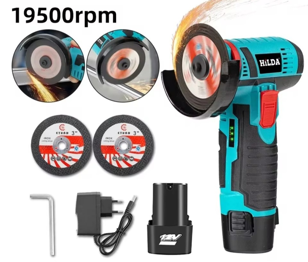 무료배송.충전식 3인치 앵글 그라인더 새상품