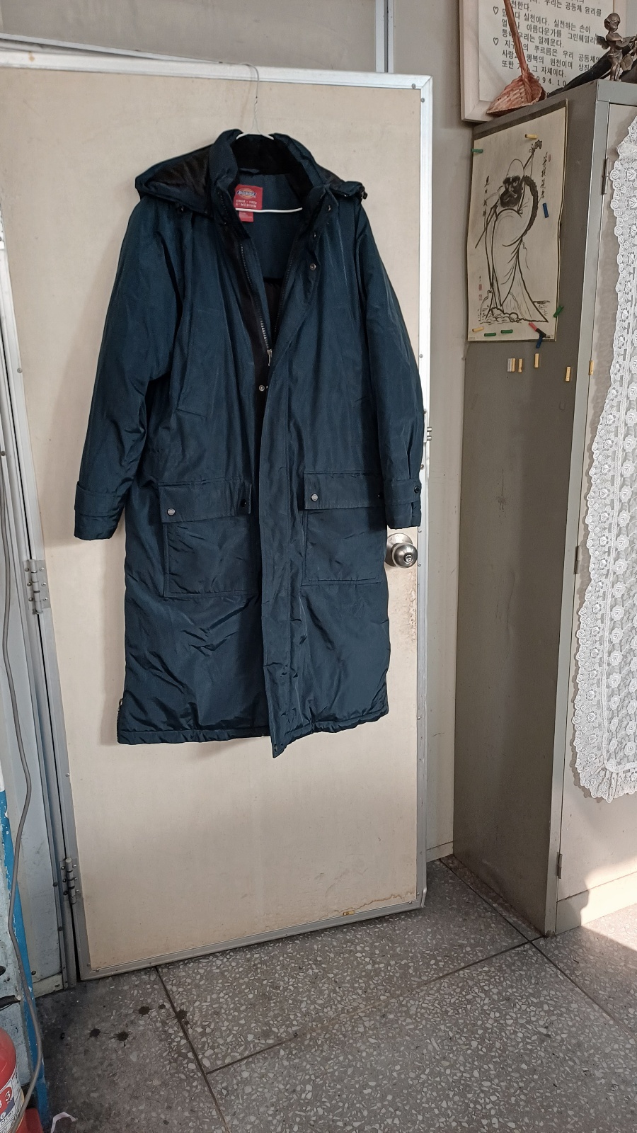 디키즈남성패딩롱코드100싸이즈