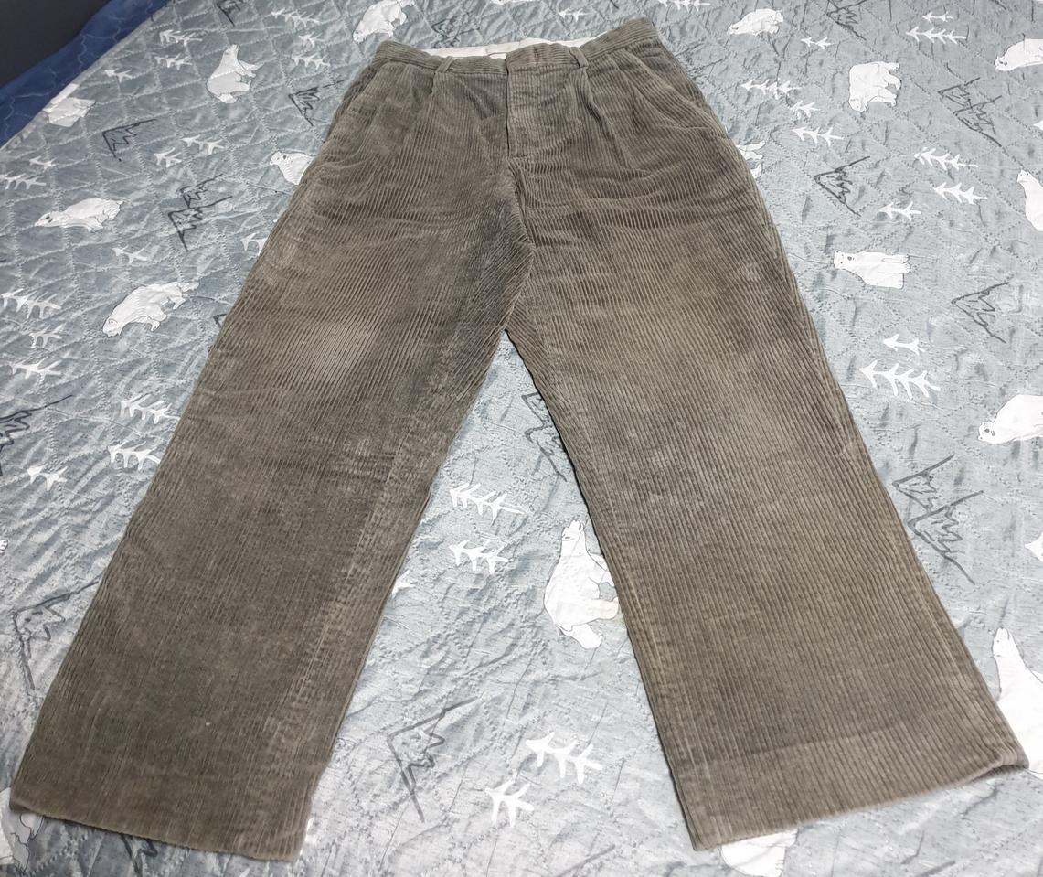 BEST MIND 혜비 코듀로이 투턱 팬츠 (30)