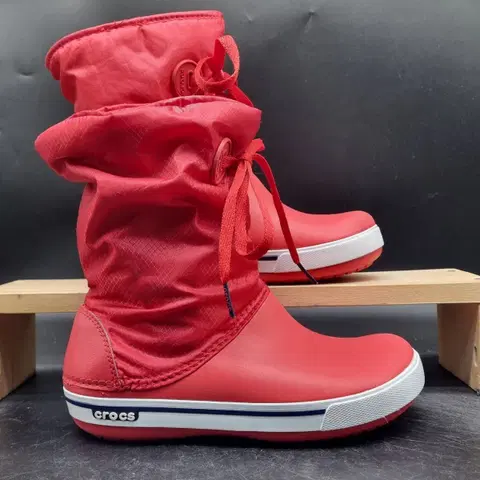 크록스 여성방한부츠230