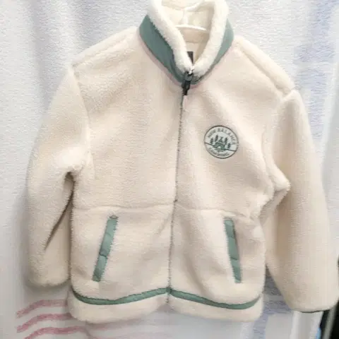 뉴발란스 하프넥 후리스 뽀글이 집업 아동 130