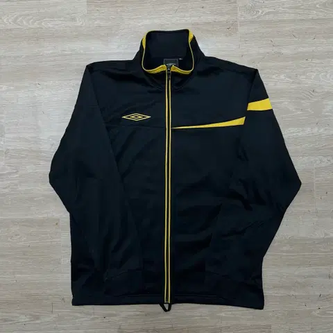 엄브로 로고 스탠드넥 져지 트랙탑 자켓 [블랙] M/95