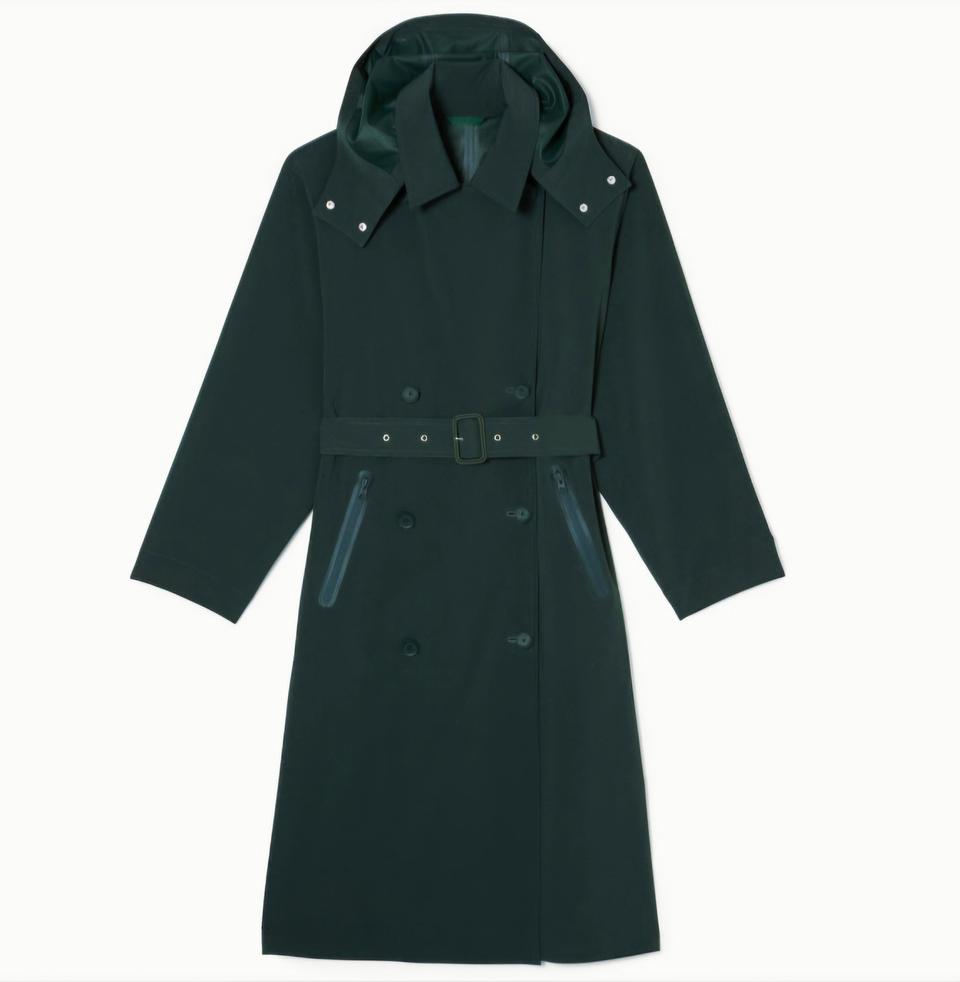 (새상품) 라코스테 정품 여성 방수 트렌치코트