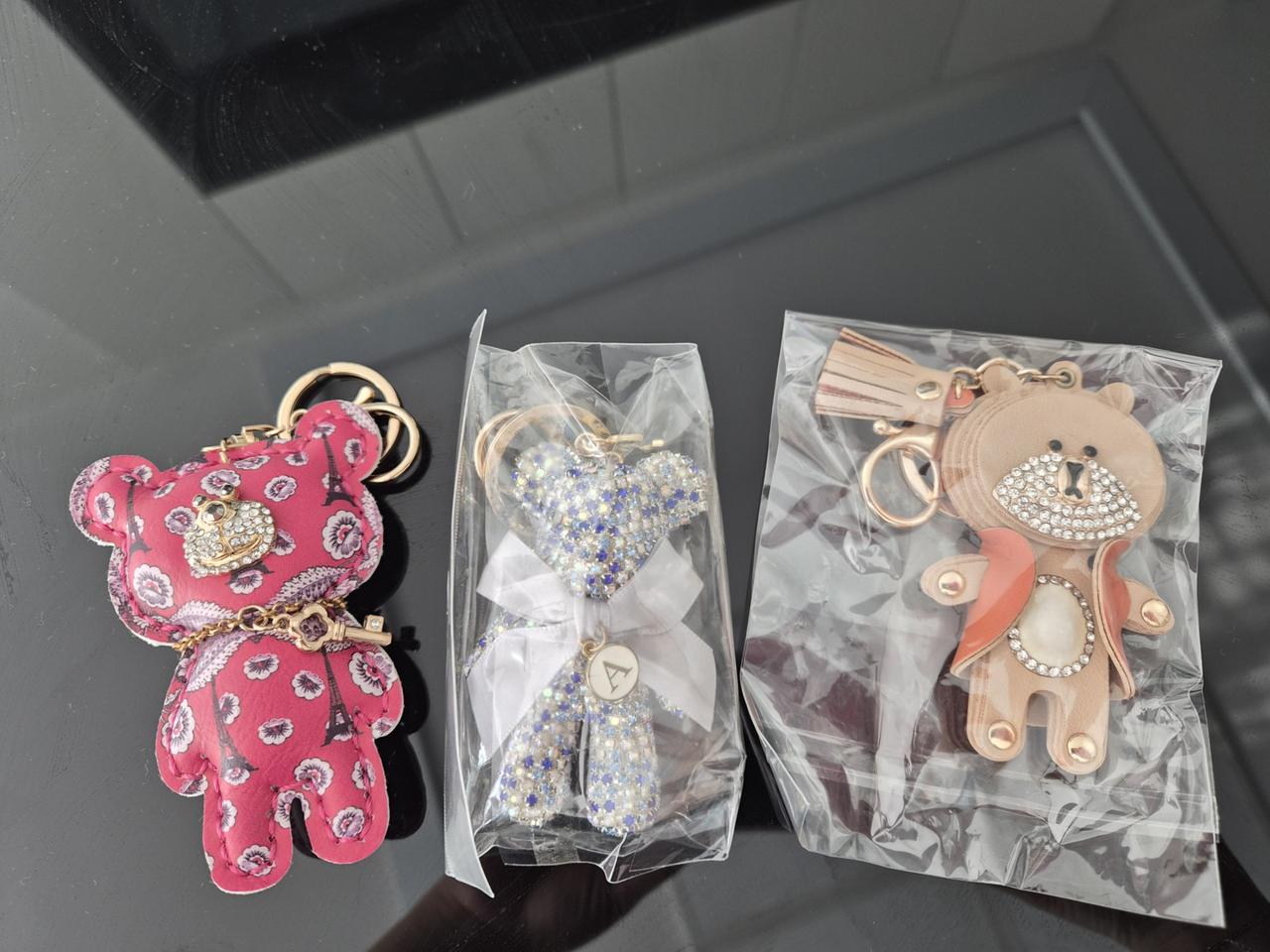 귀여운 곰돌이 키링 3종