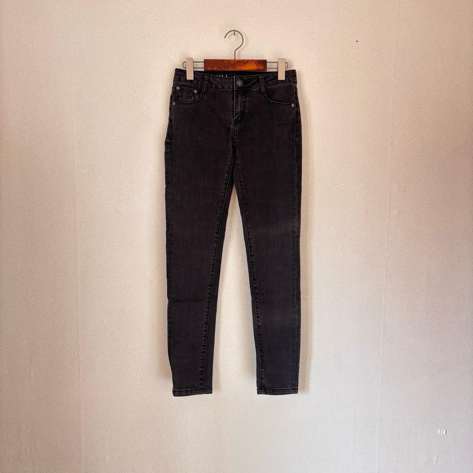 JILL 질스튜어트 여성 26 스키니진 데님 청바지 지퍼 