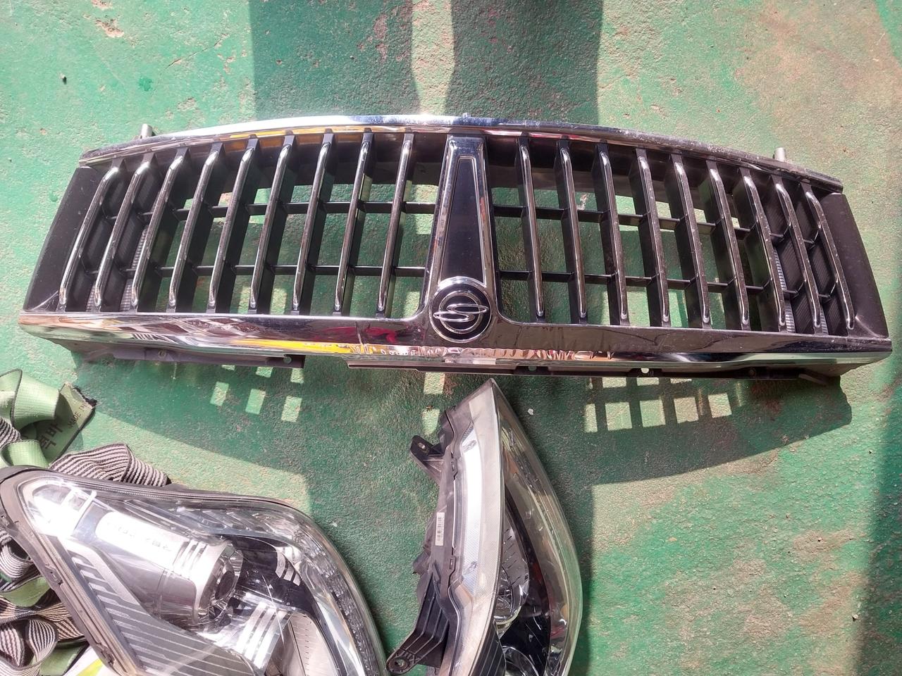 렉스턴w 세로그릴