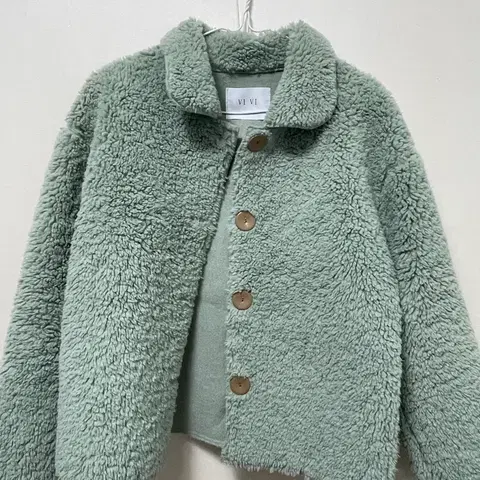 믹스엑스믹스 퍼자켓 민트