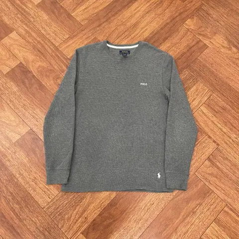 폴로 와플 롱슬리브