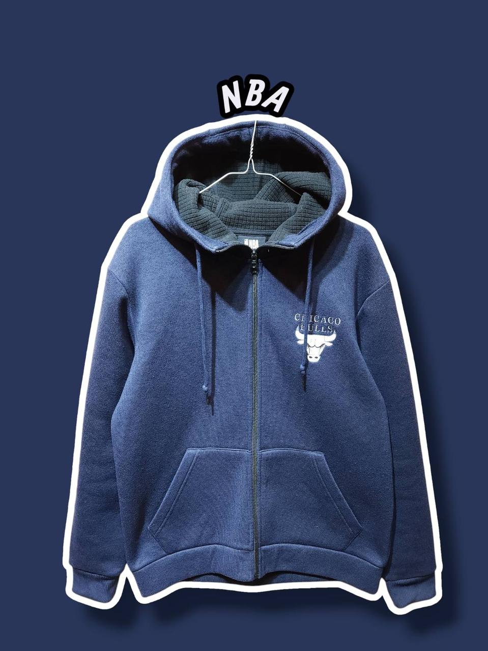 M/ NBA 엔비에이 사카리바 시카고불스 기모 후드집업 /1217