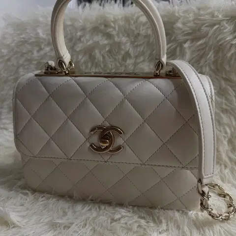 샤넬 트렌디 cc 미니 탑핸들