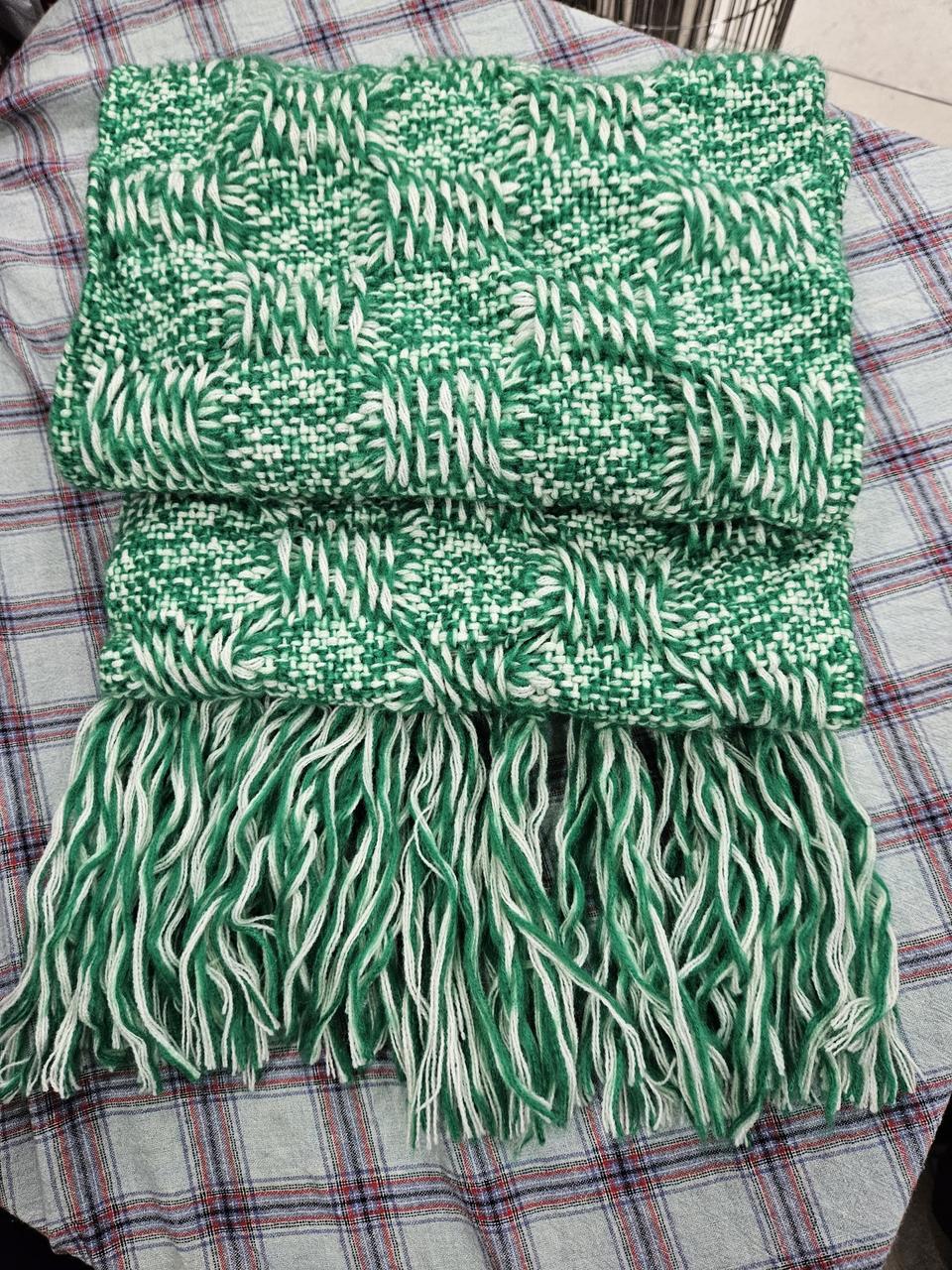 꽈배기 짜임 니트 머플러