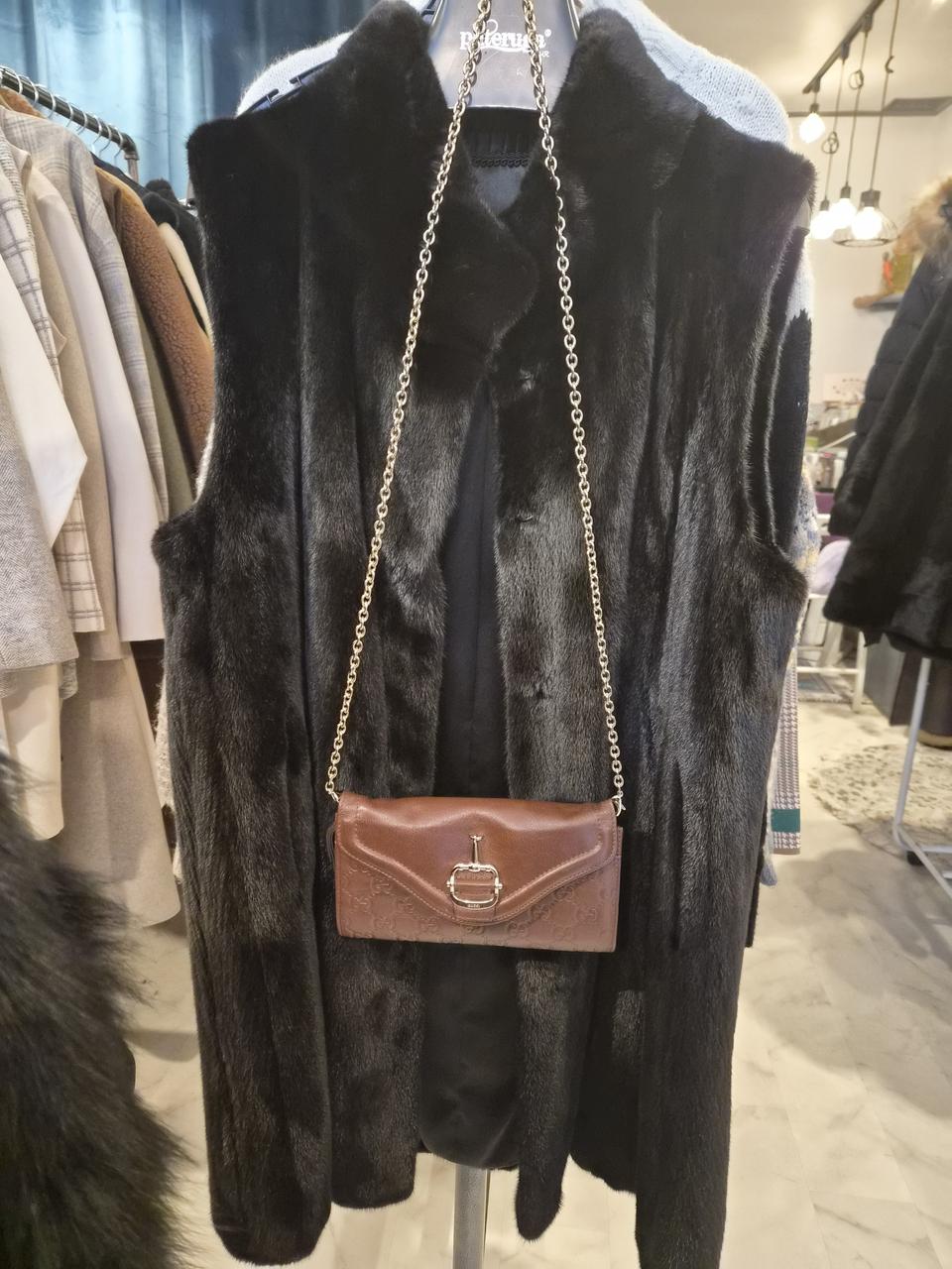 휘메일 풀스킨 밍크롱베스트