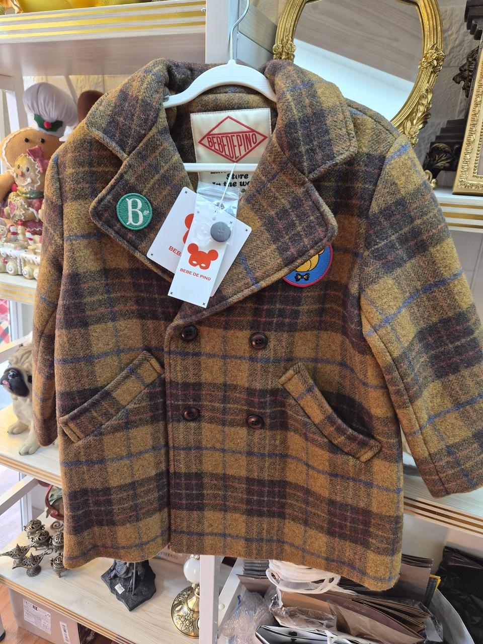 새상품 베베드비노 안감누빔코트 110사이즈