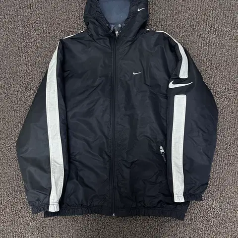 NIKE 나이키 올드스쿨 스우시 기모 점퍼 자켓 L