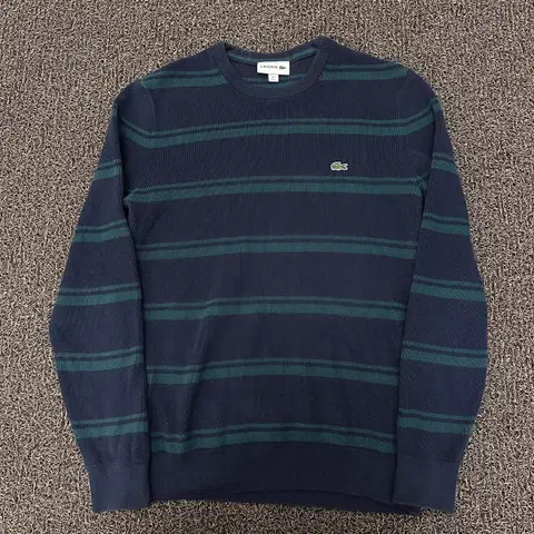 라코스테 스트라이프 니트 S