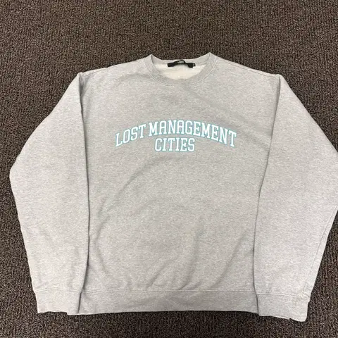 LMC 엘엠씨 로스트시티 맨투맨 그레이 XL