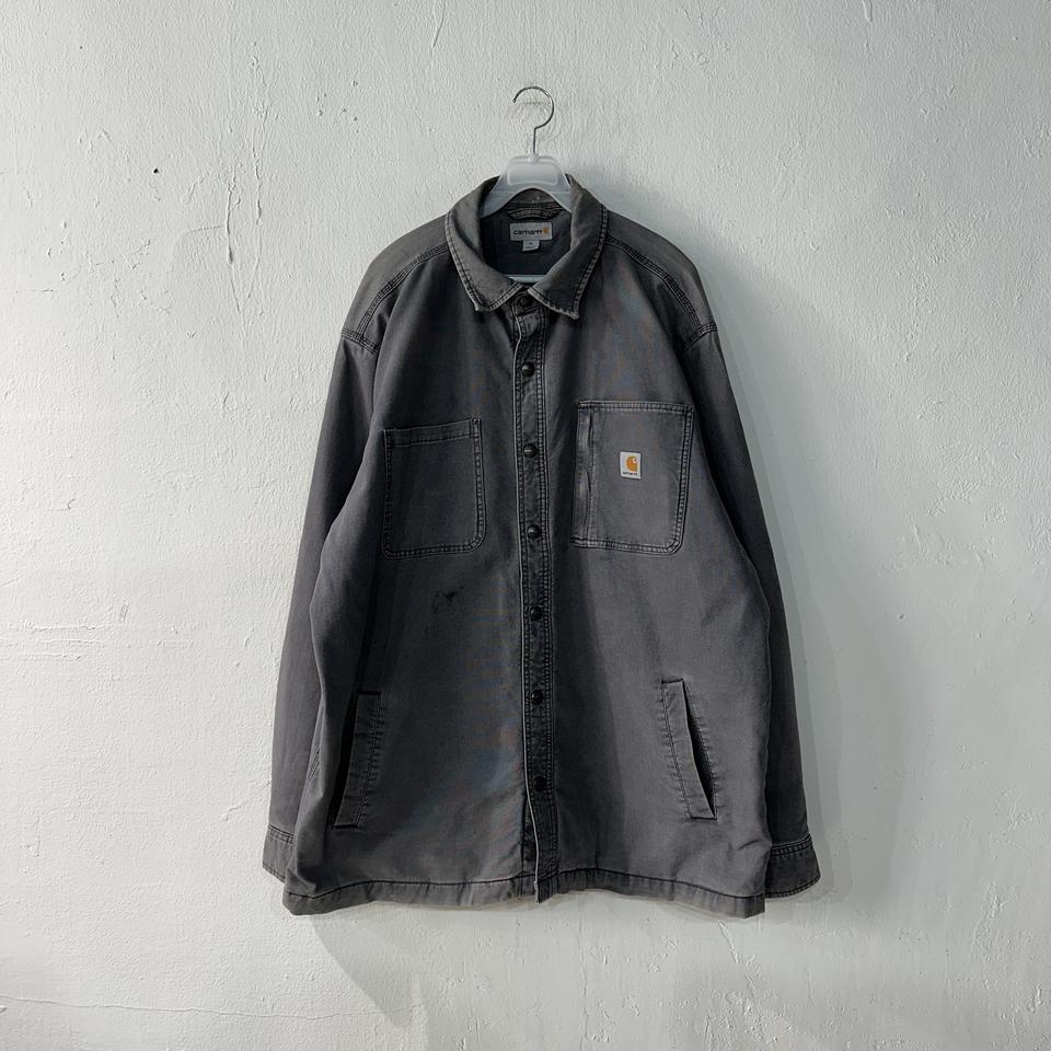 칼하트 기모 누빔 셔츠 자켓 XL