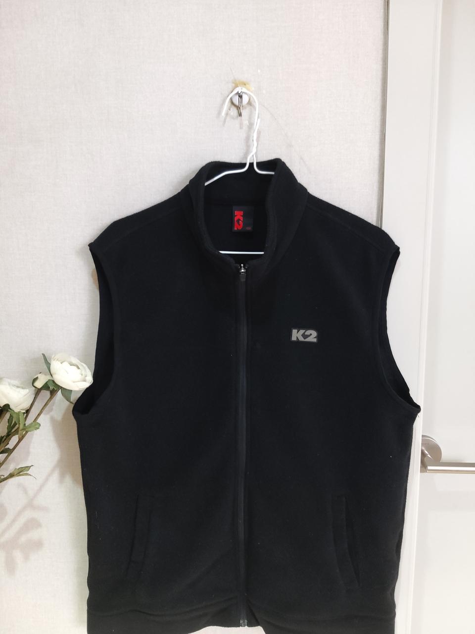 K2 경량 플리스  후리스 기모 조끼 100