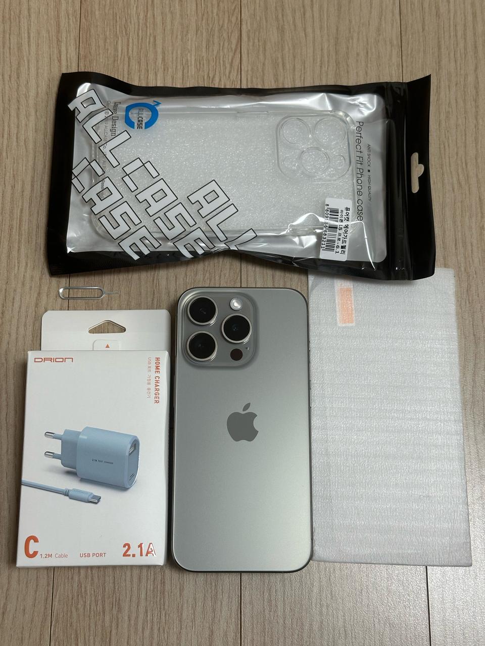 아이폰 15프로 128GB 네추럴티타늄 88%