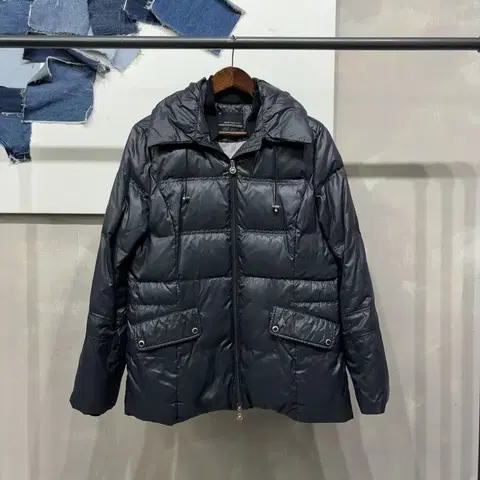 (100) 빈폴 여성 골프 스포츠 하프 패딩