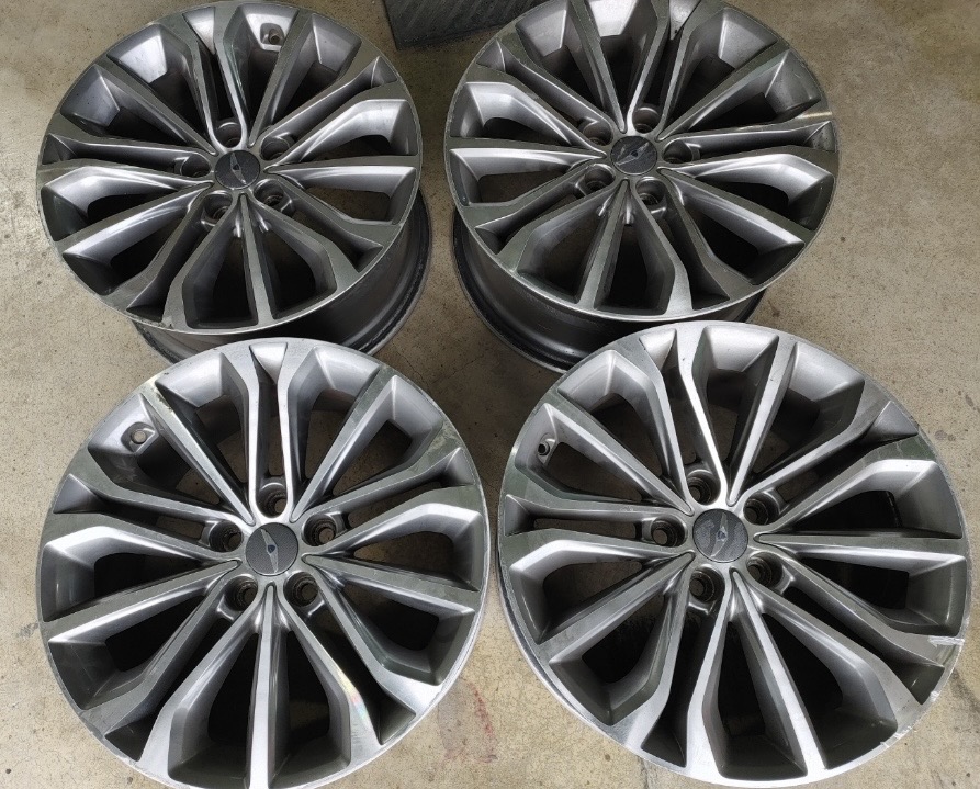 제네시스 DH 18인치휠 중고 4개