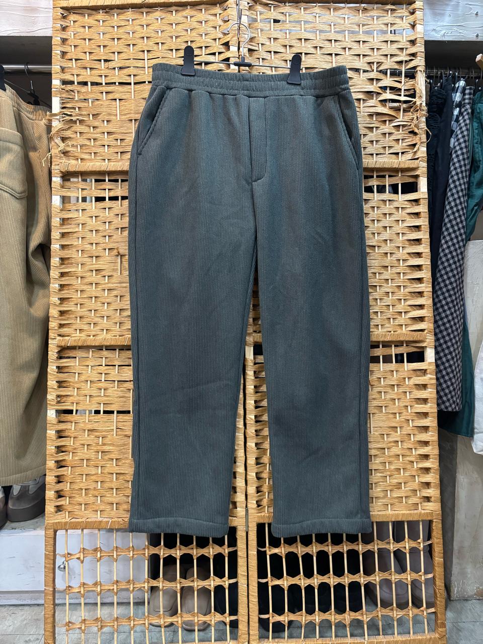 골덴 기모 바지