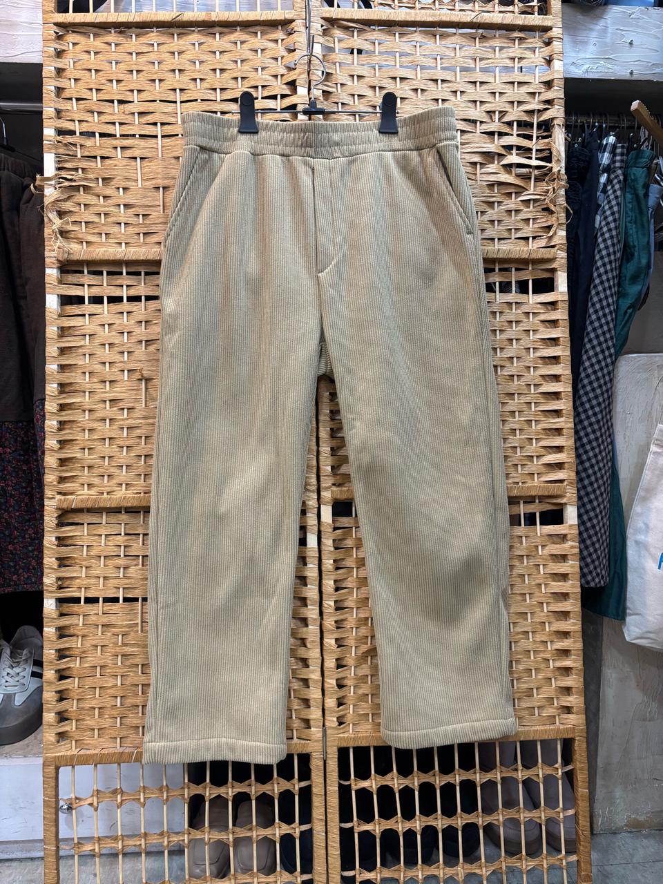 골덴 기모 바지