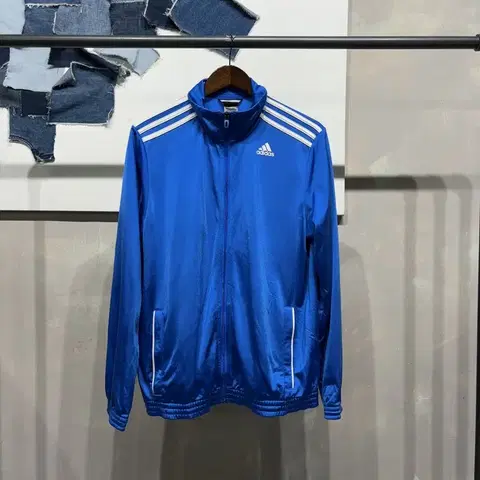 (105) 아디다스 스트릿 캐주얼 저지 트랙탑 집업 자켓
