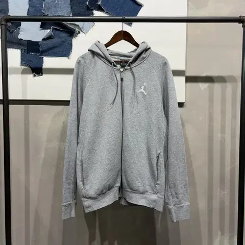 (115) 나이키 조던 스트릿 기모 빅사이즈 후드집업 자켓