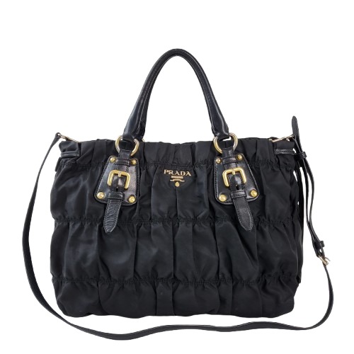 정품 프라다 고프레 포코노 투웨이백