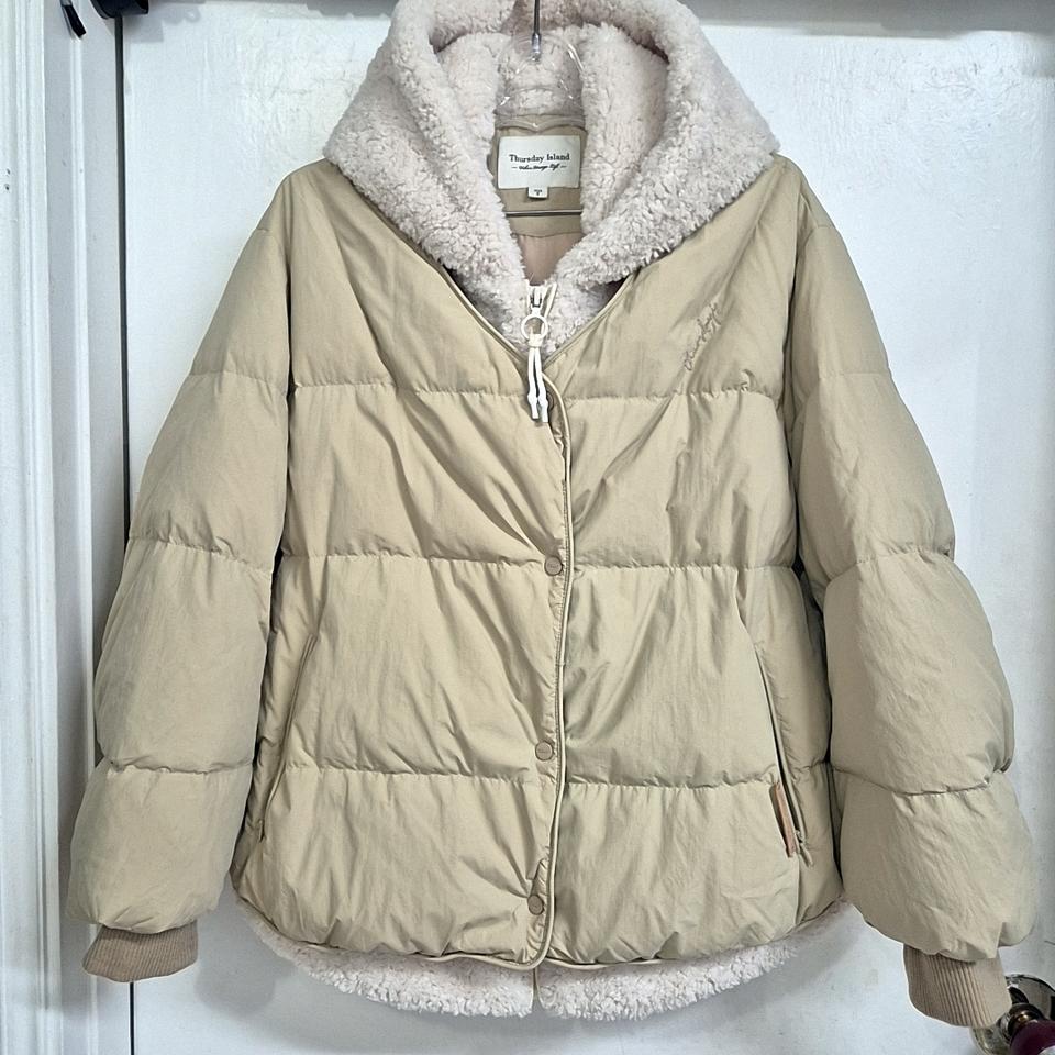 써스데이아일랜드 덕다운 패딩