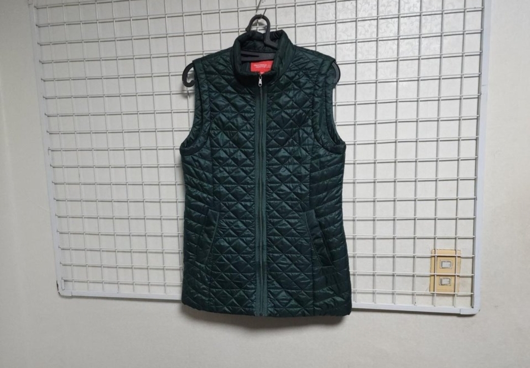 (상태굿)크로크다일패딩베스트(여90)