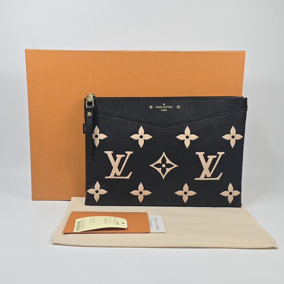 루이비통 바이컬러 앙프렝뜨 클러치백