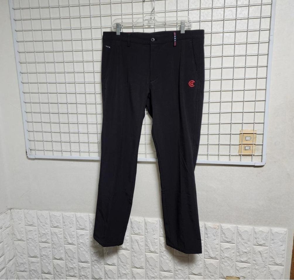 (상태굿)클리블랜드골프(노턱)기모바지(남36)