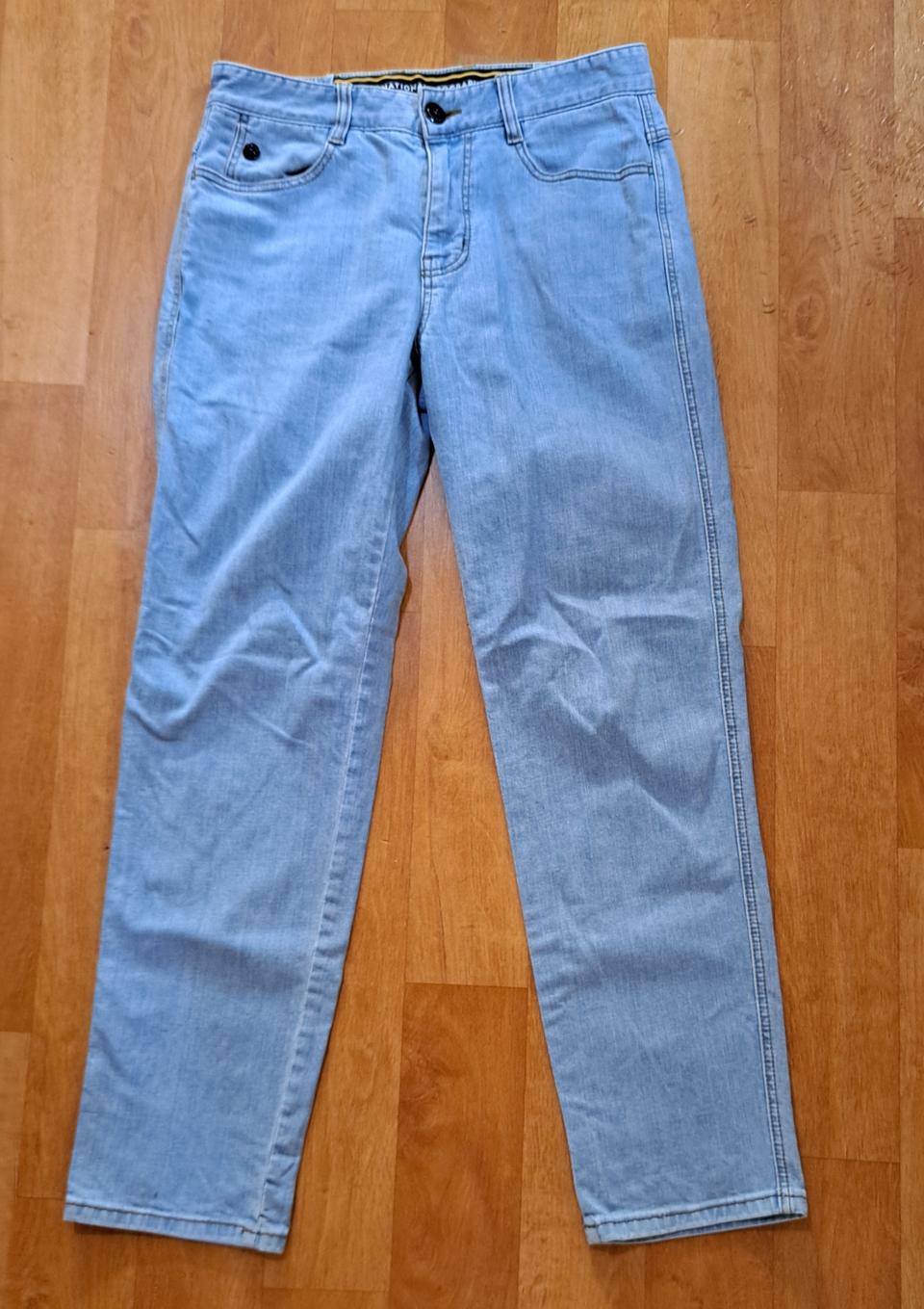 (무료배송)내셔널 지오그래픽 연청 스판 청바지(30)