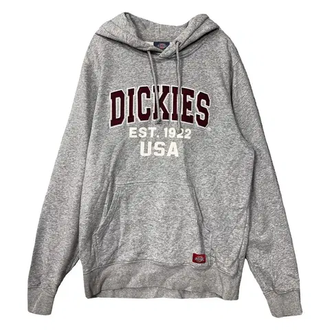 [디키즈] 프린팅 라이트 그레이 후드티 MEDIUM