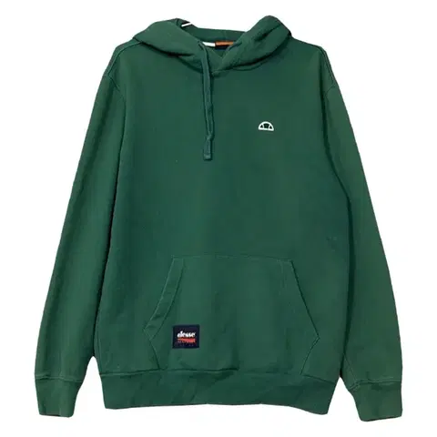 [엘레쎄] 그린 로고 캐주얼 후드티 95