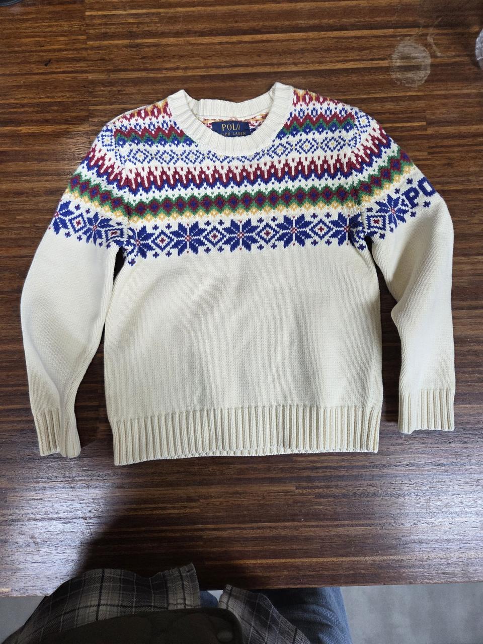 폴로랄프로렌 키즈 주니어 노르딕 패턴 니트 스웨터 8