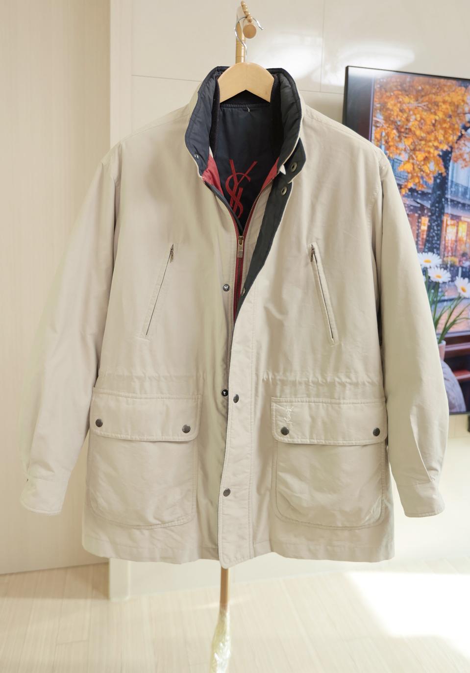 “시간이 만든 멋, YSL 입생로랑 내피 분리형 자켓