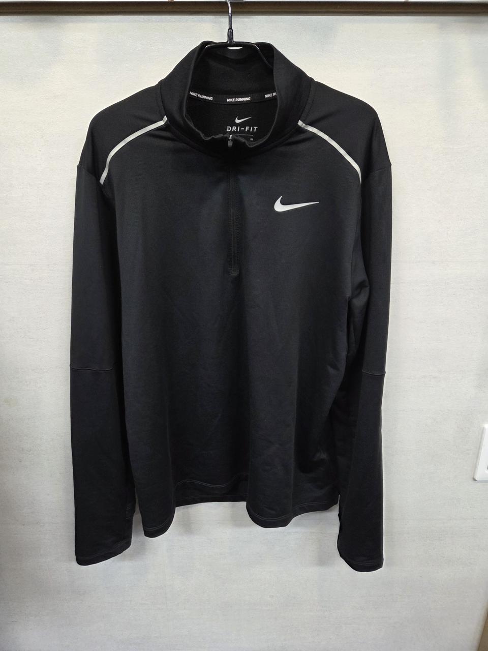 나이키 드라이핏 엘리먼트 3.0 반집업 러닝 져지긴팔 xl