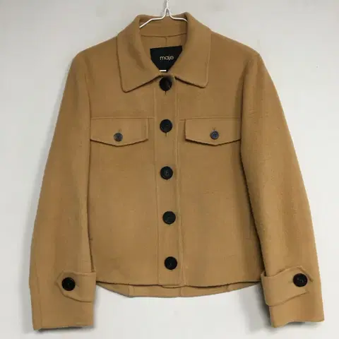 MAJE 마쥬 캐시미어 울 코트 1